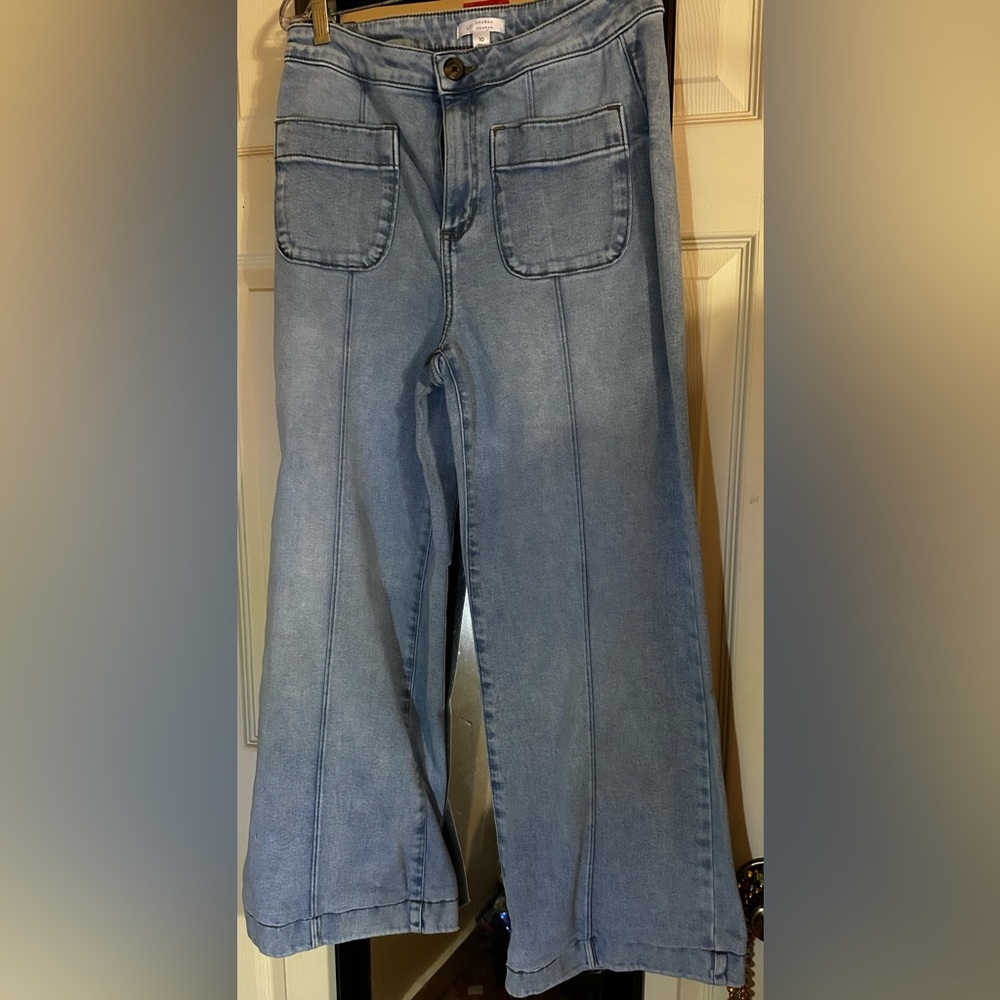 LC Lauren Conrad Light Blue Flare Jeans